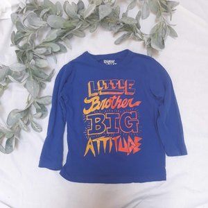 OshKosh B'gosh Shirt, 4T Little Brother Blue